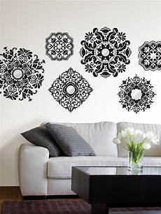 Modern Black White Wall Decal Ideas by Baroque Black And White Wall Decals Poptalk Modern Black White Wall Decal Ideas