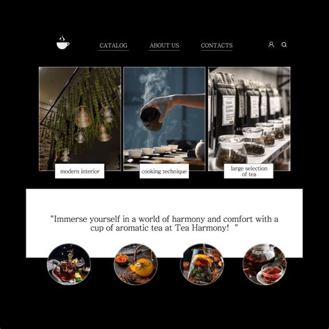 Image result for Cafe Website Design