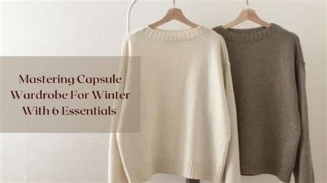 Mastering Capsule Wardrobe For Winter With 6 Essentials – Salty Accessories