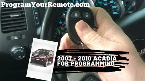 Image result for 2012 Acadia Key Fob Programming