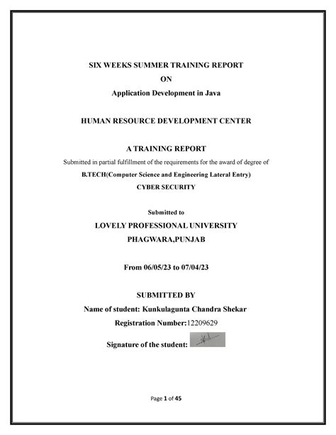12209629 online shopping report - SIX WEEKS SUMMER TRAINING REPORT ON ...