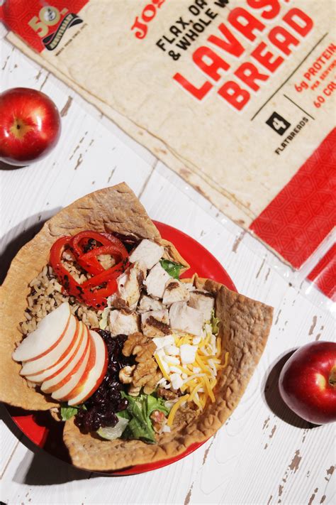 Lavash Harvest Bowl | Low carb bread recipes | Joseph's Bakery