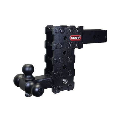Gen-Y Hitch PHANTOM-X 2.5 Solid Shank 7.5 Drop 1.6K TW 16K Hitch & GH ...