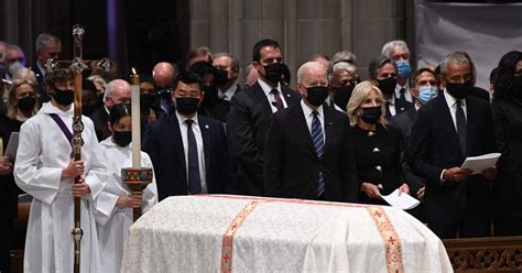 Colin Powell's Washington funeral attended by current and former ...