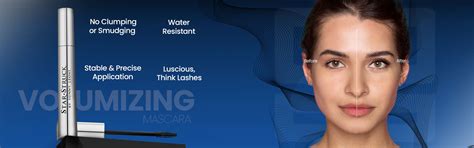 Volumizing Mascara - Long Wear Mascara for Thick Long Lashes, Water Re ...