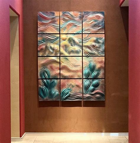 Handmade Ceramic Tile Wall Art by Natalie Blake Studios | Ceramic wall ...