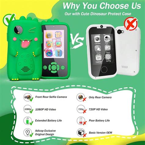 Kinderen Smart Speelgoed Telefoon Meisjes Speelgoed, Peuter Touchscreen ...