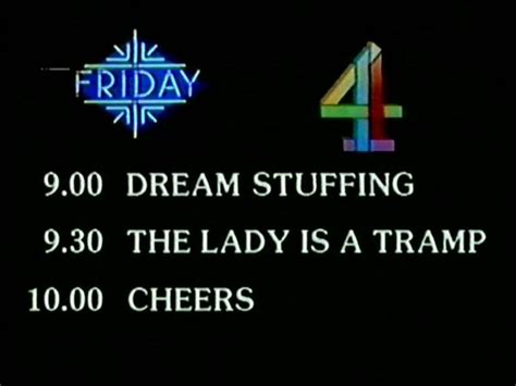 Friday Comedy on Channel 4 | TVARK