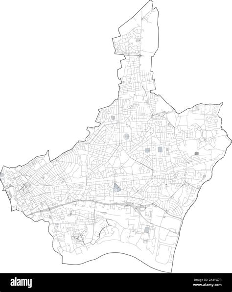 Map of dagenham Stock Vector Images - Alamy