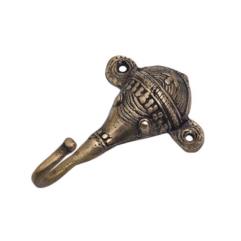 Unique Brass Ganesha Wall Hook