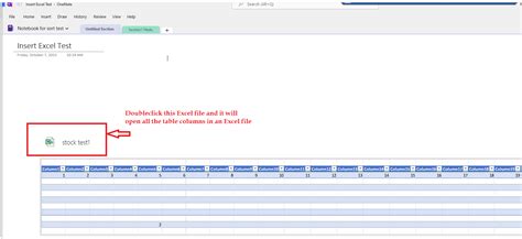 Image result for +Using Excel Spreadsheet in One Note