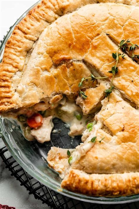 Chicken Pot Pie Sandwich - Chefinoz