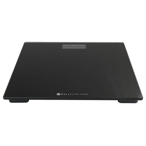 Sakar Ballys Total Fitness Digital Bathroon Scale in Black in the ...