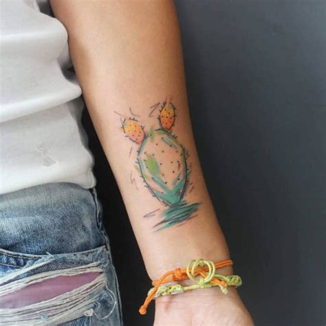 23 Coolest Cactus Tattoos Your Life Would "Succ" Without