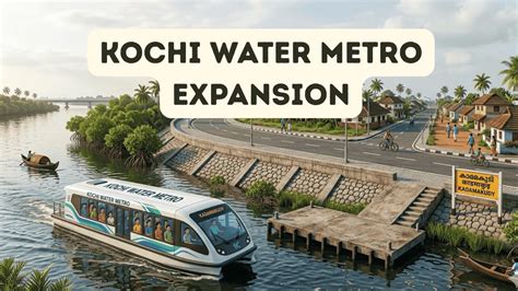 Kochi Water Metro: Kadamakudy to Get Concrete Roads, Raised Streets and ...