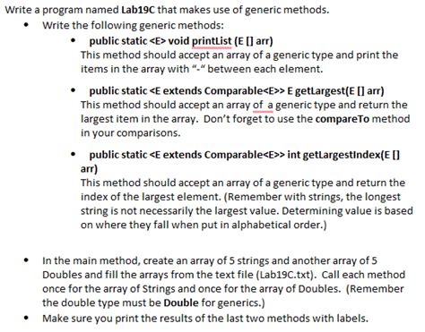 Image result for Generic Methods C