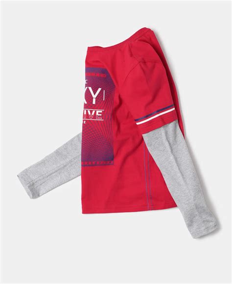 Buy Boy's Super Combed Cotton Graphic Printed Full Sleeve T-Shirt ...