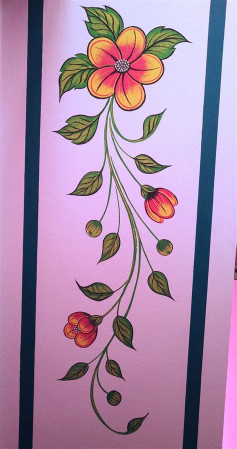 Pin oleh WALL ART 3D di Wall Art 3d | Gambar bunga, Pola bunga, Sketsa