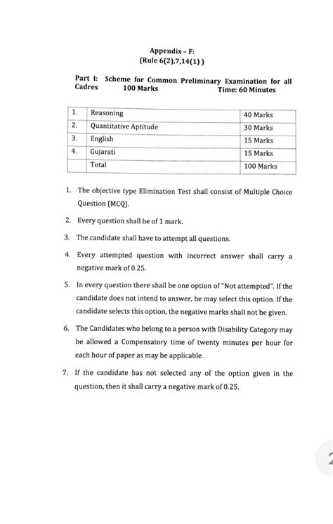 | Class-3 exam pattern change Gujarat gov. 2023 | New rules pattern ...