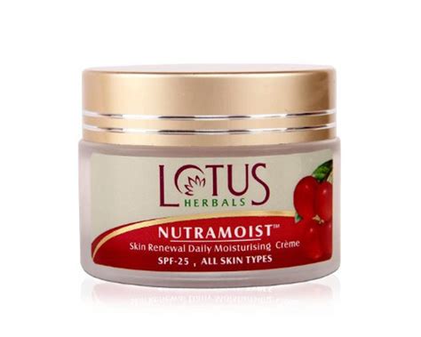 Lotus Nutramoist Skin Renewal Daily Moisturizing Cream 50g : Amazon.in ...