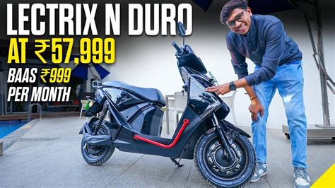 Lectrix NDuro Walkaround | Lectrix EV Range 117 KM, Hill Hold assist ...