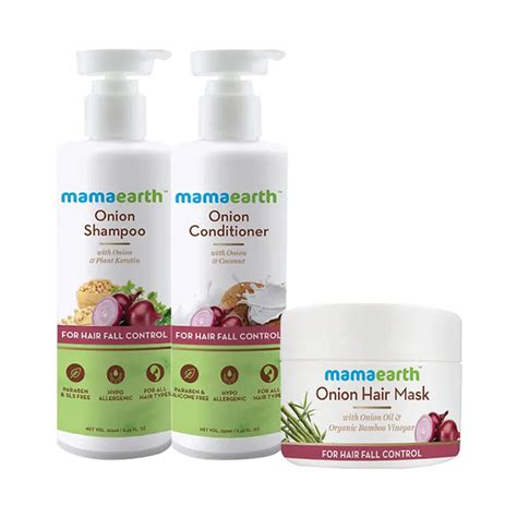 Mamaearth Anti Hair Fall Kit - Onion – Indofussion