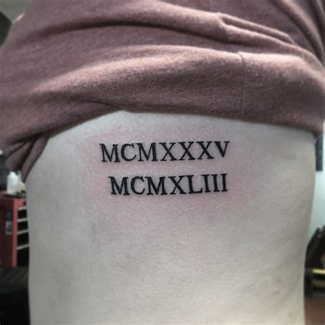 70+ Best Roman Numeral Tattoo Designs & Meanings - Be Creative (2019)