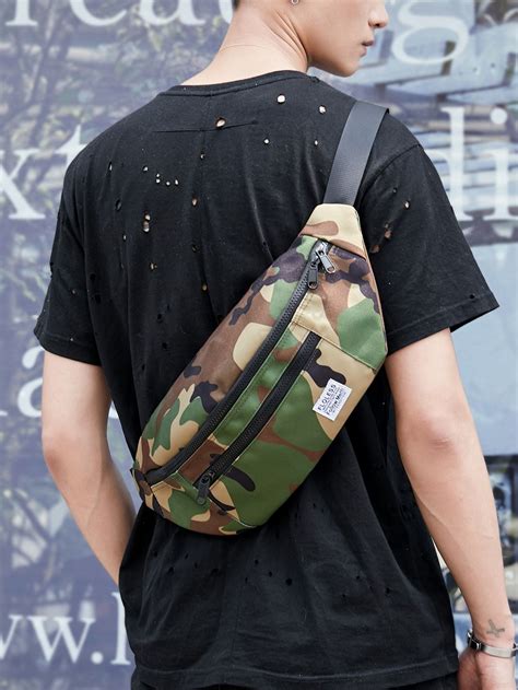 Men Camo Graphic Sling Bag | Mens waist bag, Bags, Sling bag men