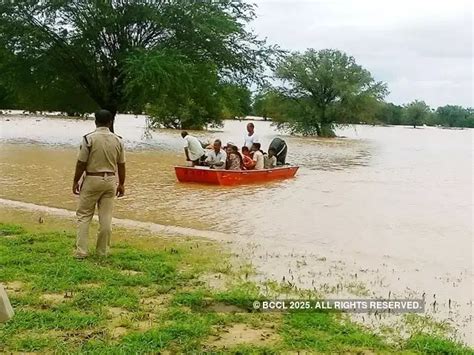 Rescue and relief operation in full swing - Rajasthan: Incessant ...