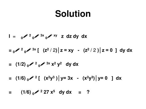 Image result for Triple Integral Tutorial