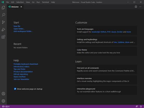 Image result for Visual Studio Code Insiders