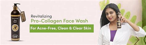 HERBCIENCE Revitalizing Pro-Collagen Face Wash- 500Ml | Suitable For ...