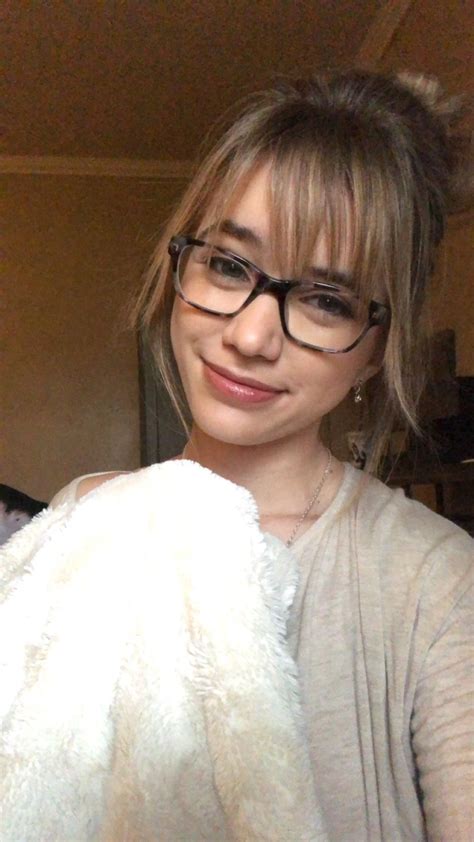 Straight Across Bangs With Glasses