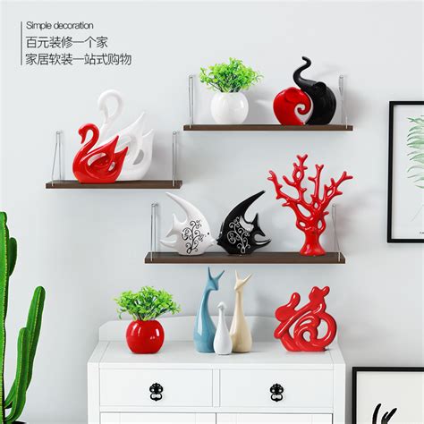 新中式陶瓷罐子摆件家居创意客厅电视柜样板房门厅玄关茶室装饰品-美间设计