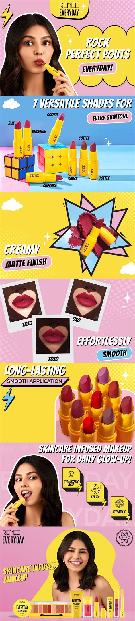 RENEE Everyday Matte Lipstick