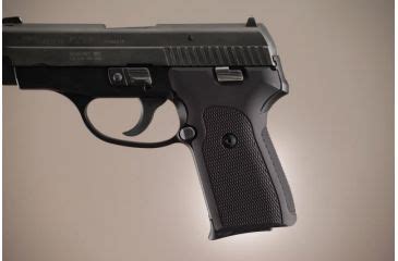 Hogue SIG Sauer P239 Handgun Grip DAK Checkered Aluminum - Matte Black ...