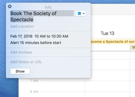 Calendar Link - Support - Agenda Community