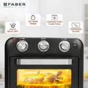 FABER FAF 20L 1500W, Fry, Roast, Grill, Bake, Broil, Defrost, Stay On ...