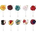 Buy MENSOME Flower Brooch/Lapel Pin For Men Blazer Suit in Combo Pack ...