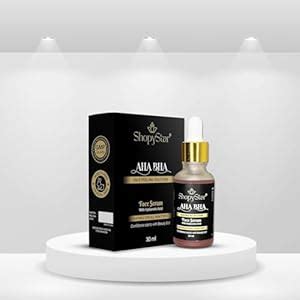 AHA BHA Face Serum Lactic Acid Serum,Increases Skin's Glow Instantly ...