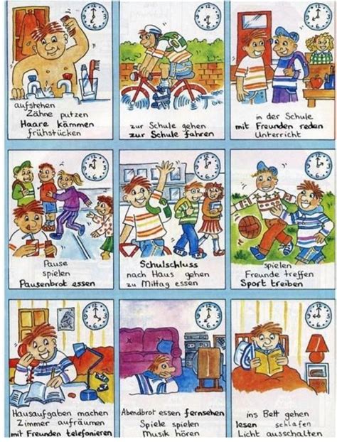 Can you write his daily life in perfekt tense in german - Brainly.in