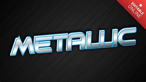 Image result for Metallic Text