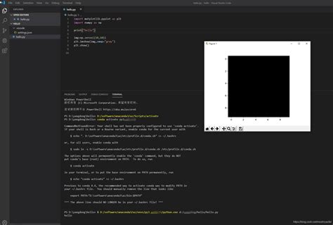 How to Run Python Code in vs Ocde 的图像结果