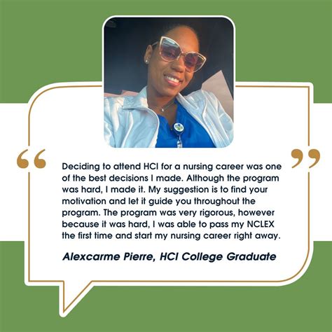 HCI College on LinkedIn: "Deciding to attend HCI for a nursing career was one of the best decisions…