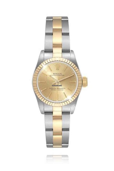 Rolex Vintage Ladies Oyster Perpetual 67193 26mm (1995)... for Rs ...
