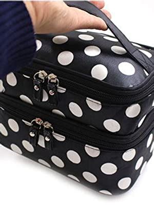 House of Quirk Small 12 Cms Travel Toiletry Bag, Portable Makeup Bags ...