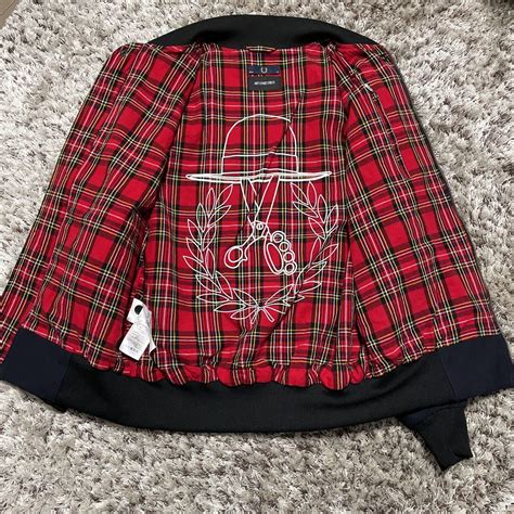 Yahoo!オークション - タグ付き FRED PERRY ART COMES FIRST BOMBER JA...