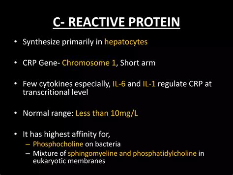 C reactive protein | PPTX