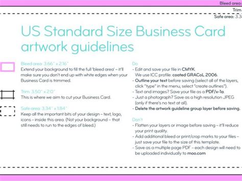 Business Card Template Dimensions 的图像结果