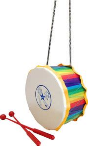 Tanvi collections Toy Drum, a Fun Musical Instrument for Playtime for ...